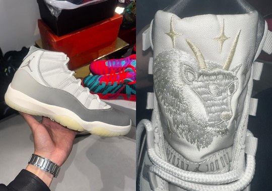The Air Jordan 11 “Tokyo” Has An Actual Goat On It