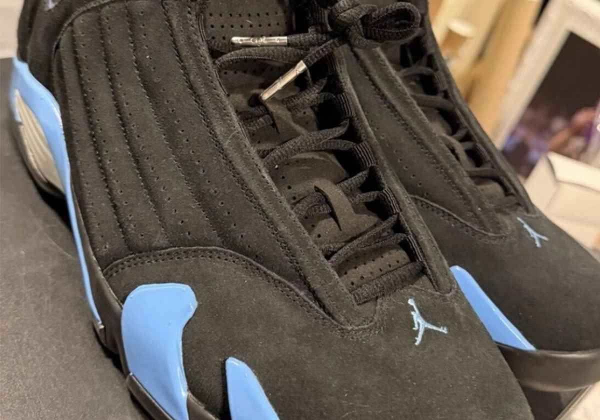 First Look At The Air Jordan 14 “Black/University Blue”