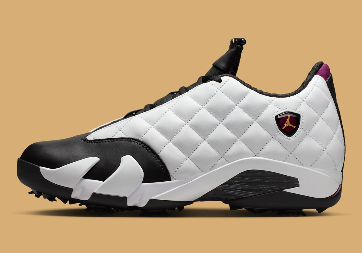 Air Jordan 14 Golf Bordeaux Ib1828 100 Release Date 1