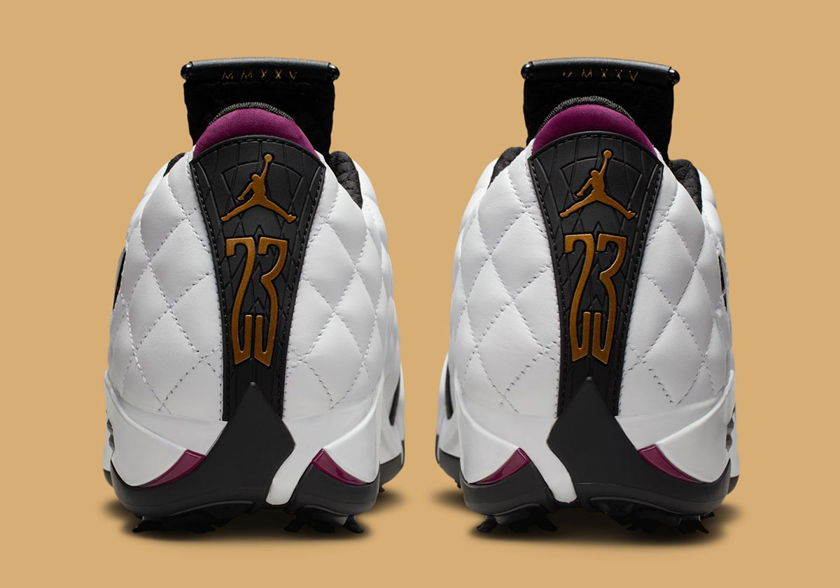 Air Jordan 14 Golf Bordeaux Ib1828 100 Release Date 6