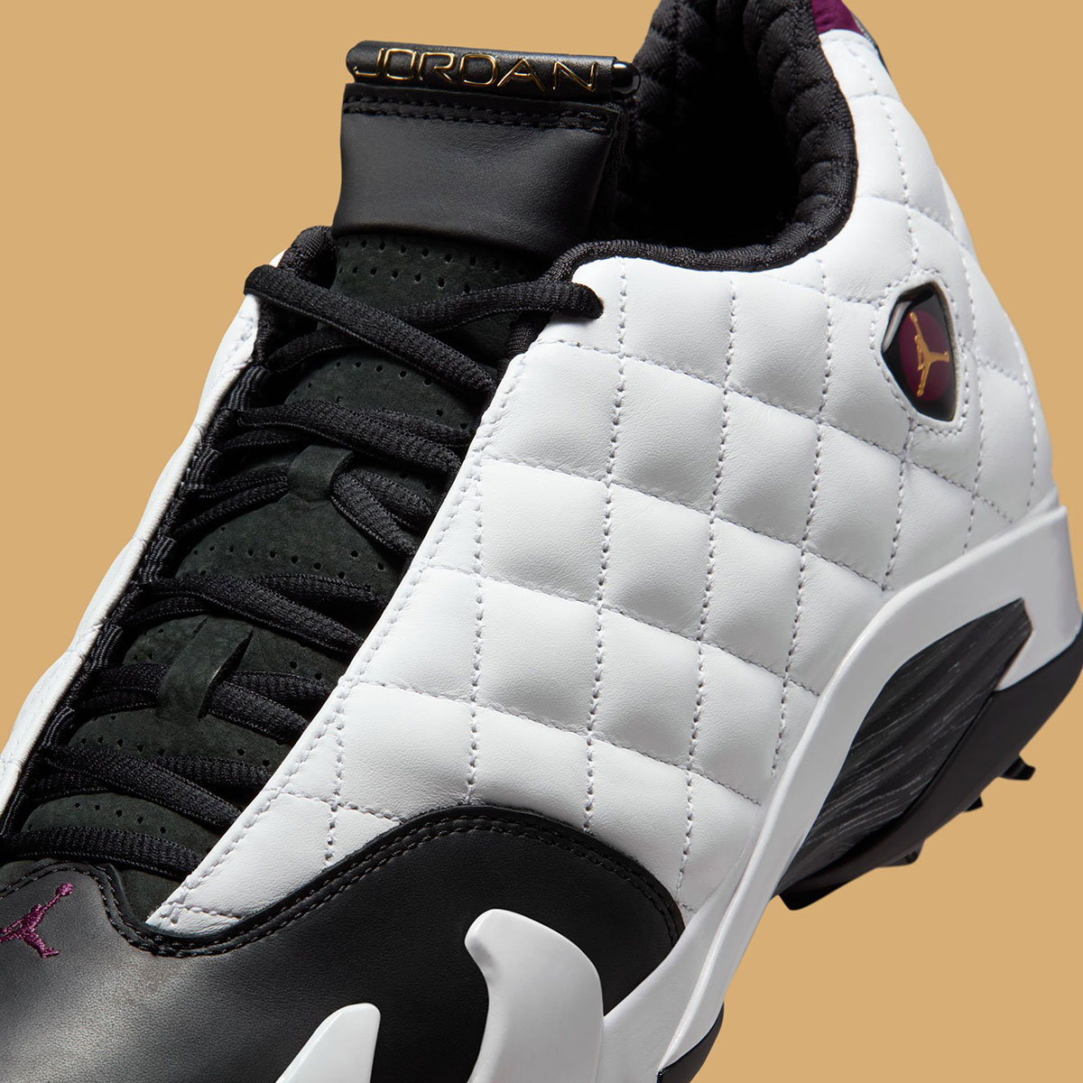 Air Jordan 14 Golf Bordeaux Ib1828 100 Release Date 7