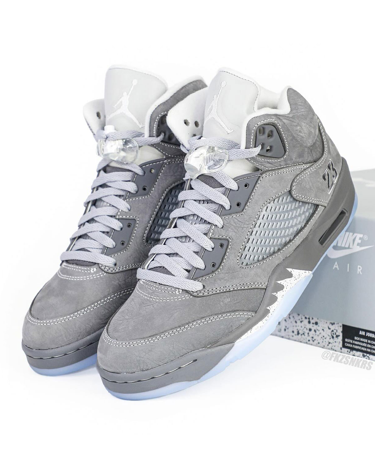 Air Jordan 5 Wolf Grey 10
