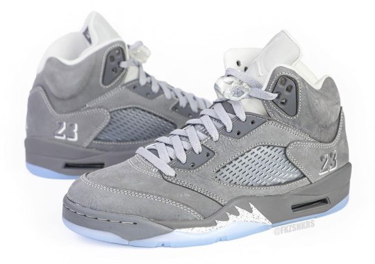 Detailed Look At The Air Jordan 5 “Wolf Grey”