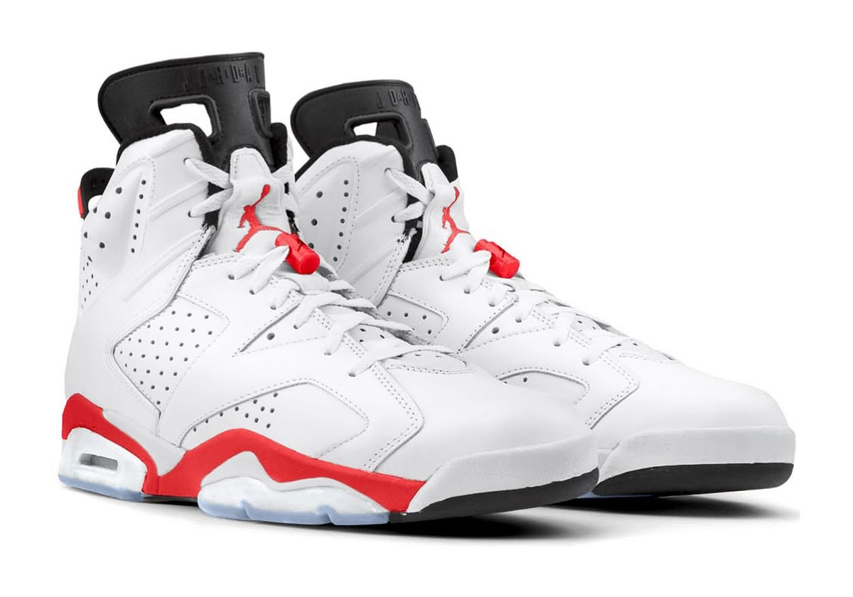 Air Jordan 6 White Infrared 2026 2