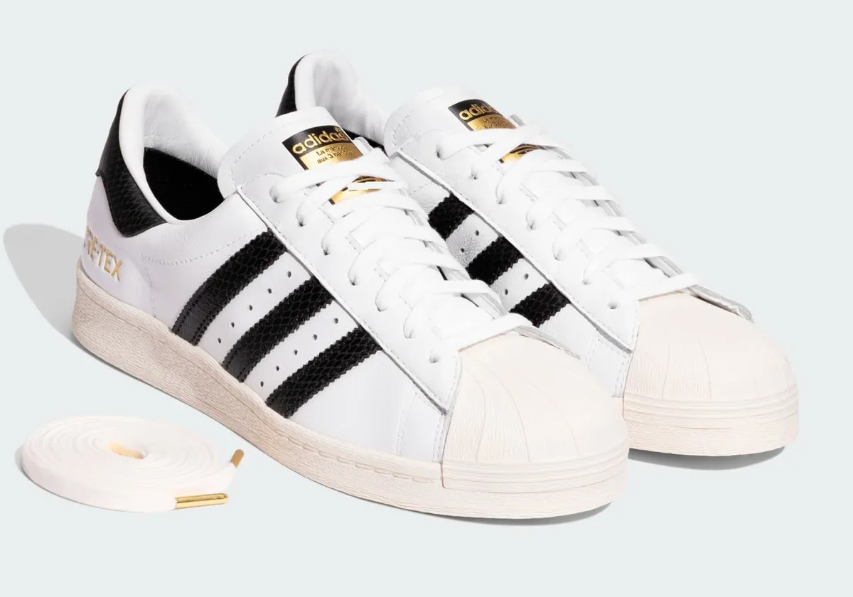 atmos Has Another GORE-TEX “Glow In The Dark Snake” adidas Superstar On The Way