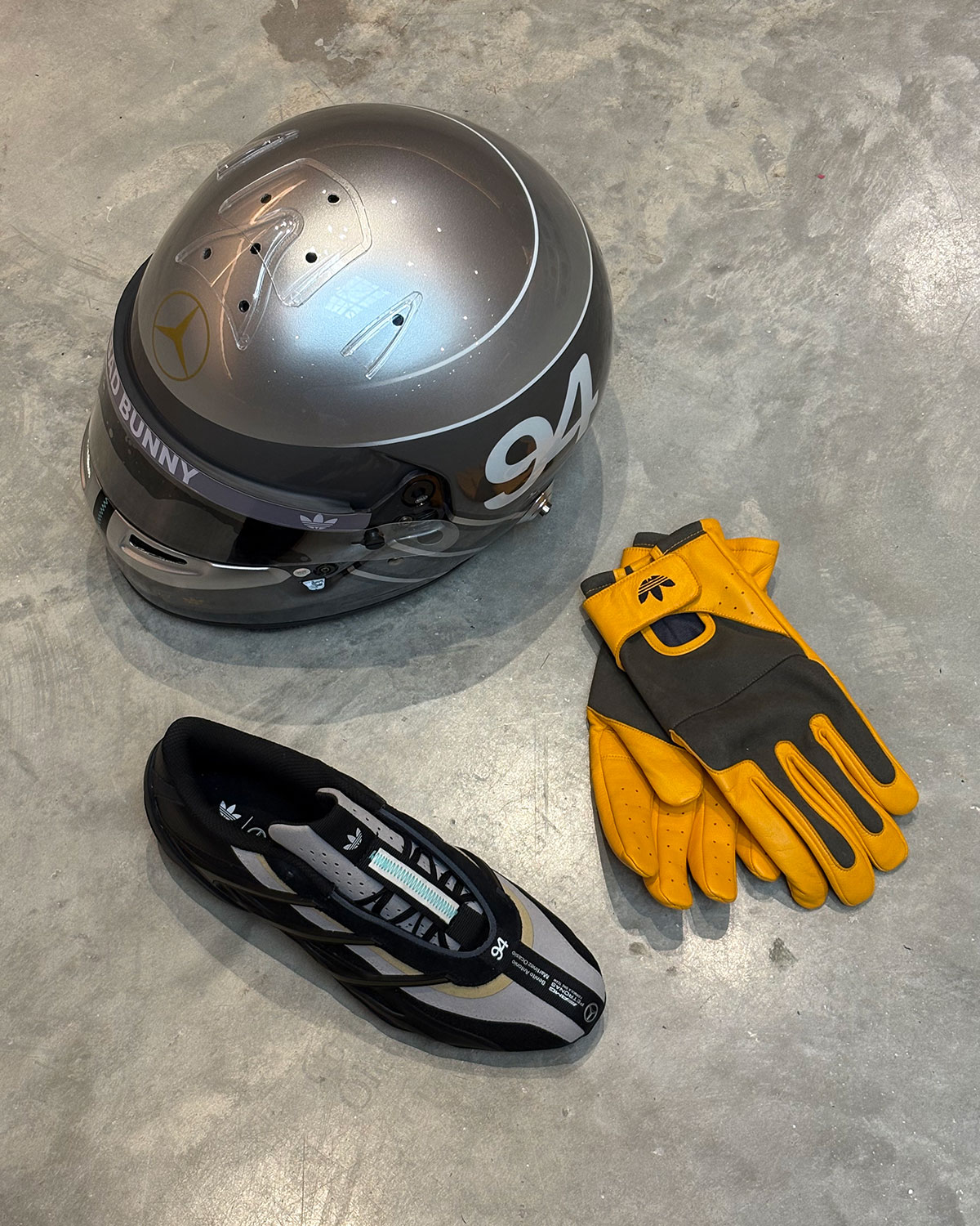 Bad Bunny Mercedes Adidas Adiracer Gt 1