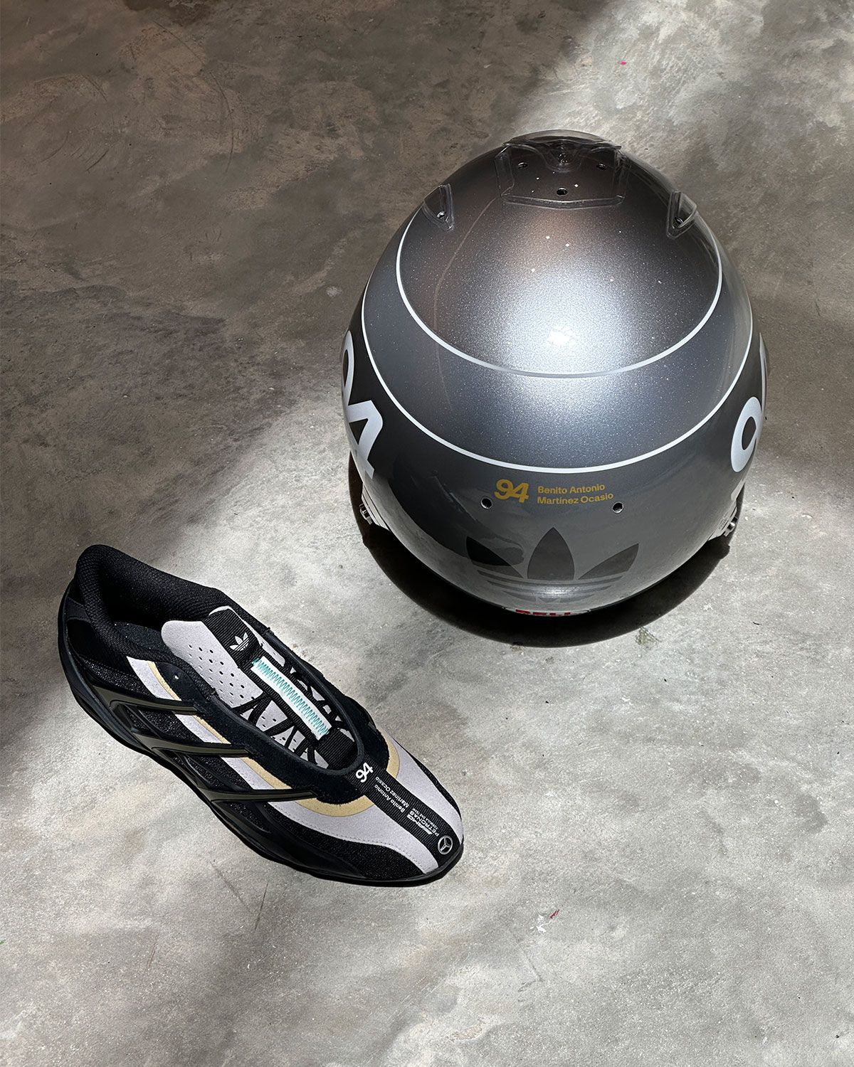 Bad Bunny Mercedes Adidas Adiracer Gt 3