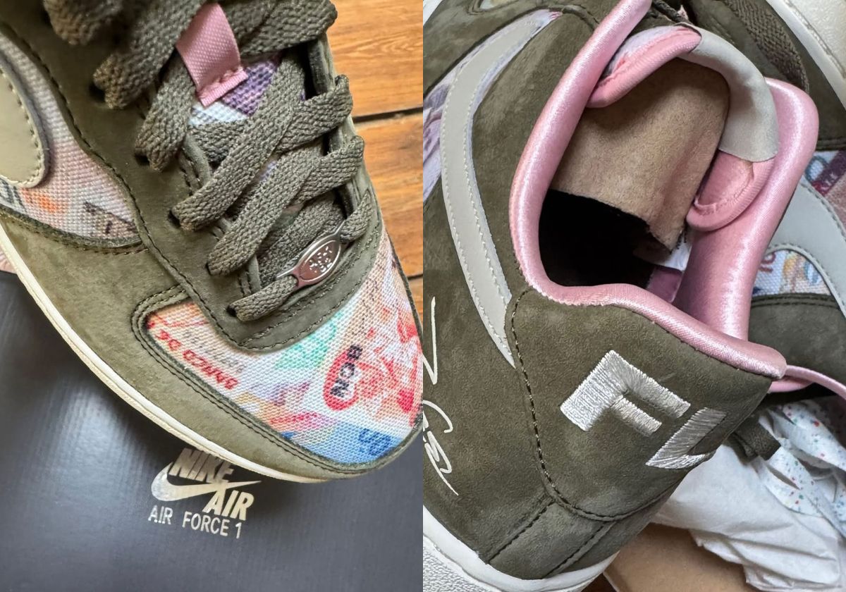 Nike Turned Futura's Iconic Nike SB Dunk "FLOM" Into An Air Force 1