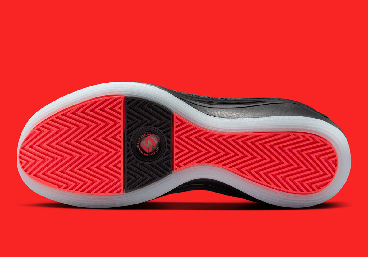 Jordan Luka 5 Black Bright Crimson 10