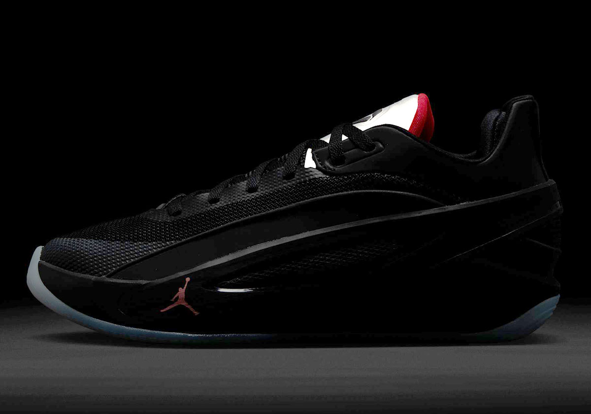 Jordan Luka 5 Black Bright Crimson 3