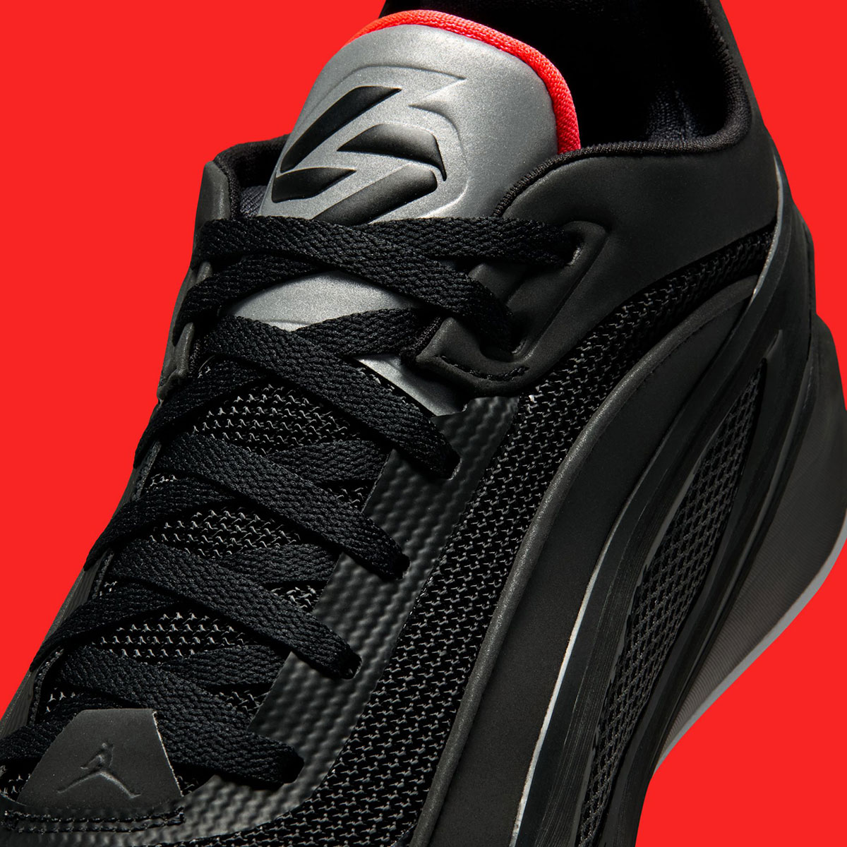 Jordan Luka 5 Black Bright Crimson 6