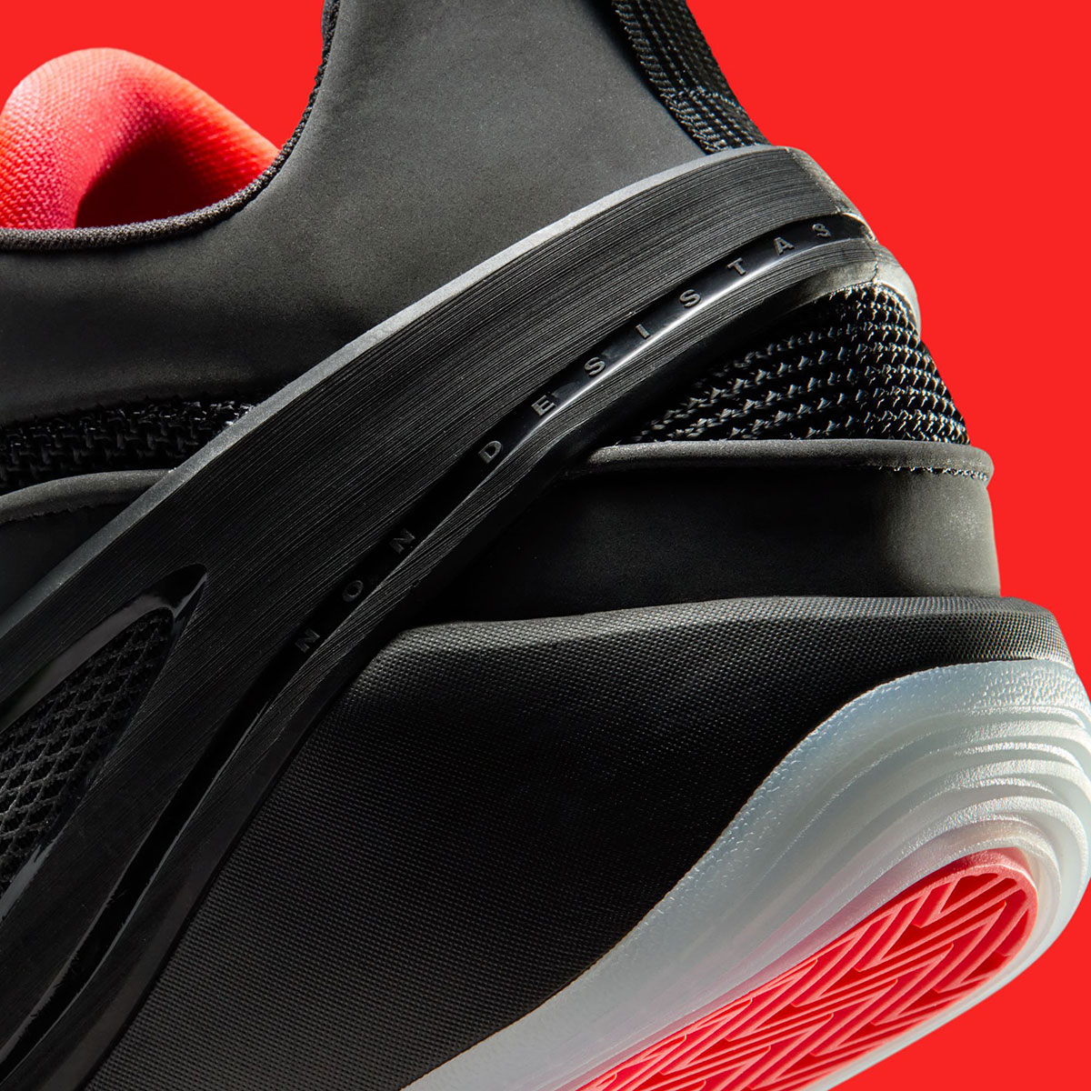 Jordan Luka 5 Black Bright Crimson 7