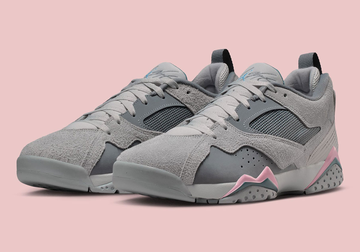 Hairy “Cool Grey” Suede Wraps This Jordan MVP 92