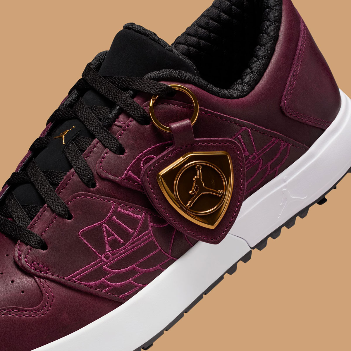 Jordan Nu Retro 1 Golf Bordeaux Ib1809 100 9