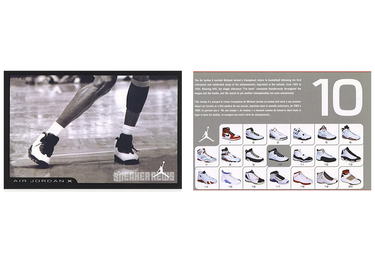 Jordan Retro Card Air Jordan 10