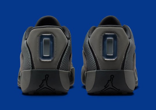 The Jordan Tatum 4 Scoops Up "Smoke Grey" Suede