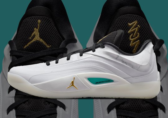 The Jordan Zion 4 Carves Out Another “Marble” Colorway