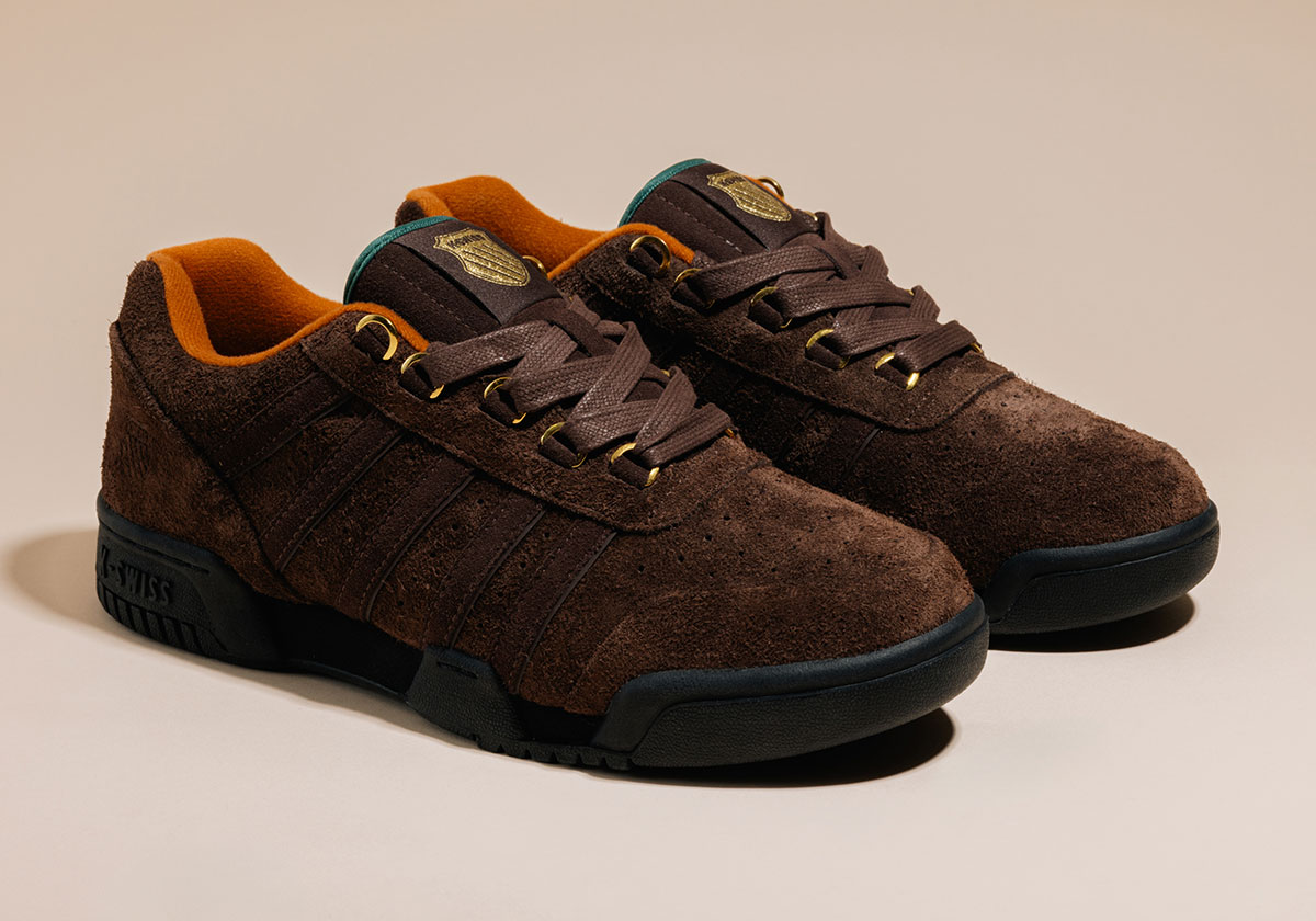 K Swiss Racquet Club Drop 3 Gstaad Brown 3