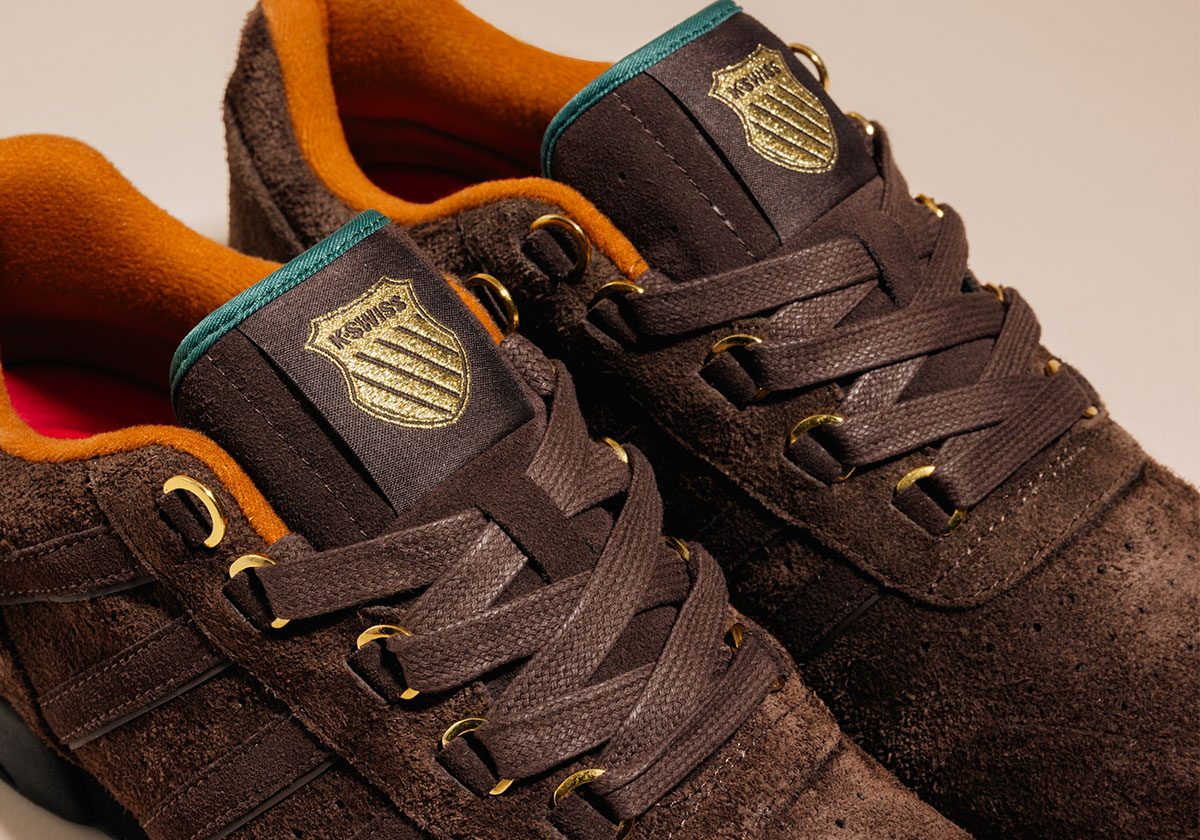 K Swiss Racquet Club Drop 3 Gstaad Brown 4