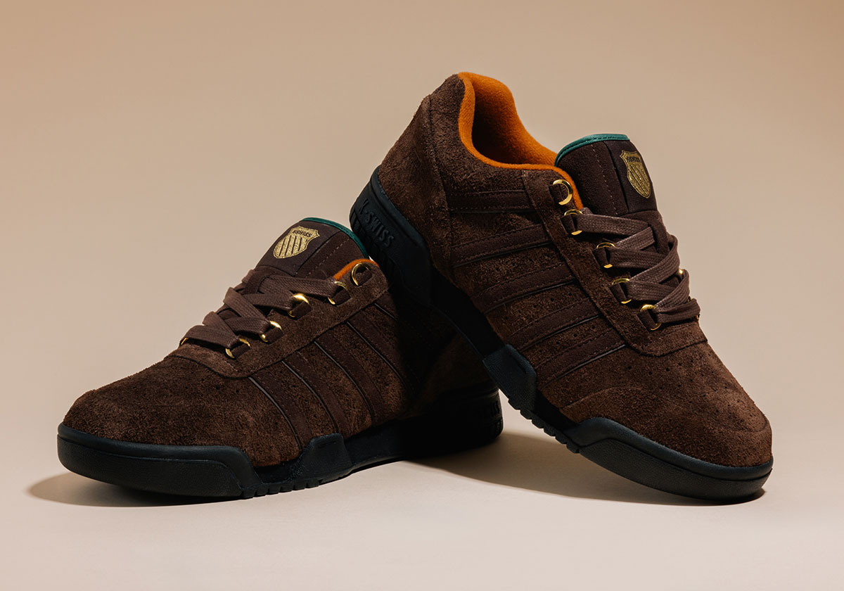 K Swiss Racquet Club Drop 3 Gstaad Brown 5