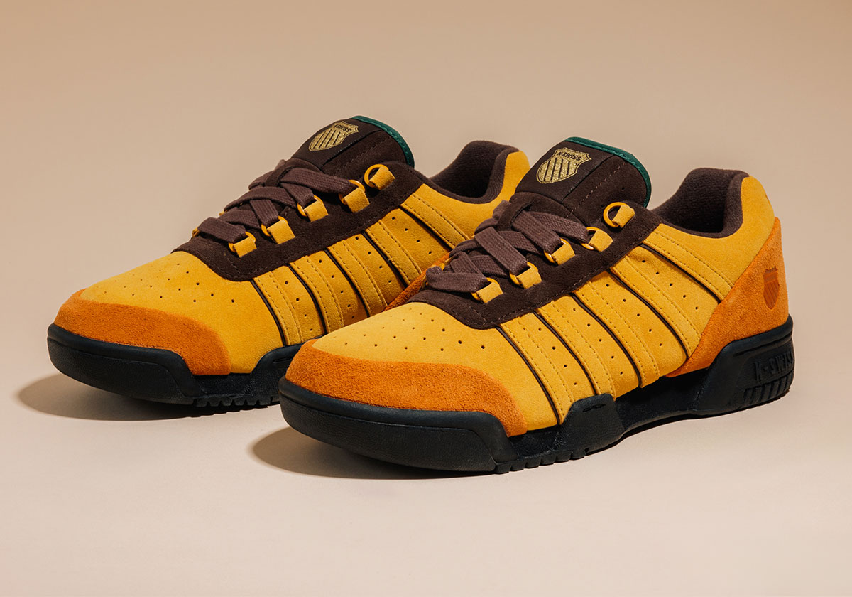 K Swiss Racquet Club Drop 3 Gstaad Gold 3