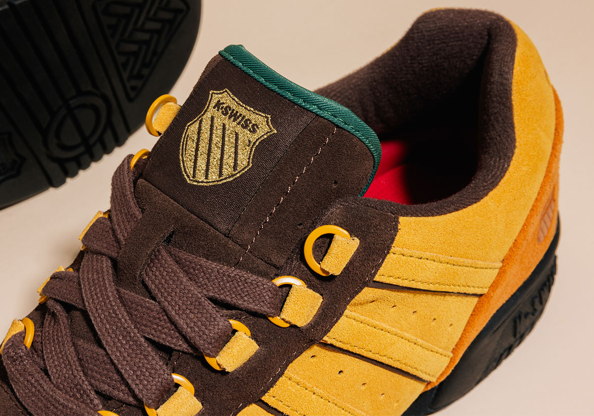 K Swiss Racquet Club Drop 3 Gstaad Gold 5