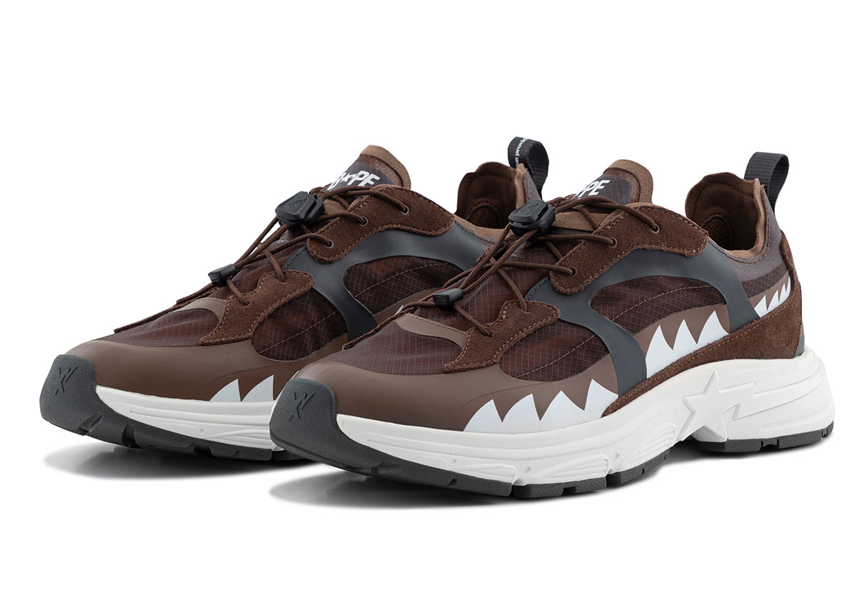 Kazuki Kuraishi Bape Winter 2025 Brown Shark Sta 1