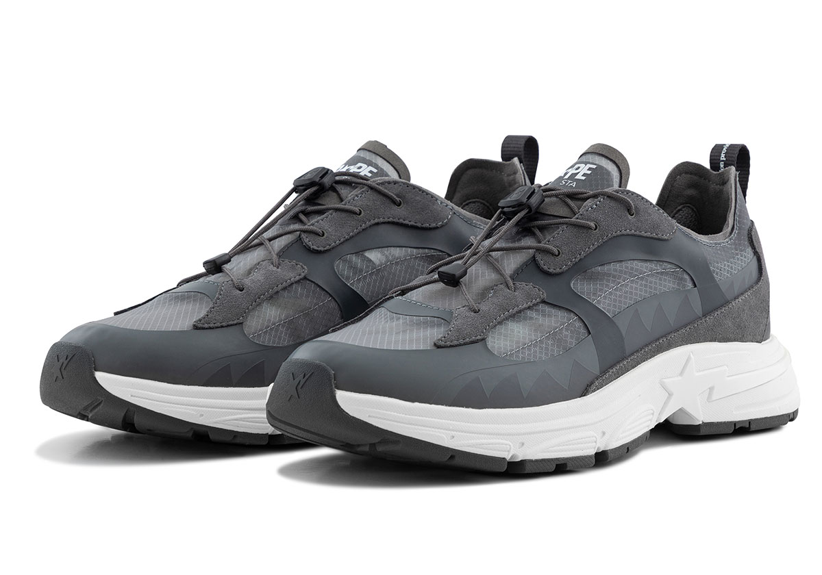 Kazuki Kuraishi Bape Winter 2025 Grey Shark Sta 2