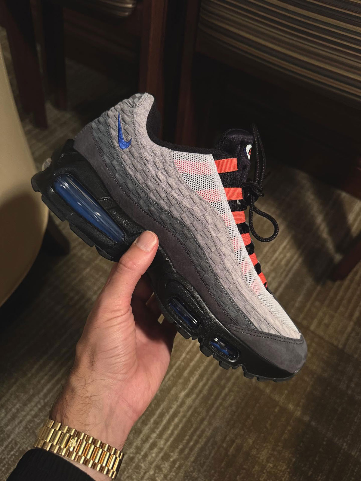 kith nike check air max 95 3