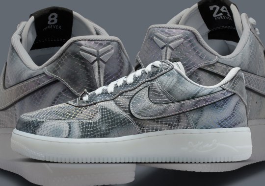 Official Images Of The Kobe Bryant Nike Air Force 1 “Lenticular”