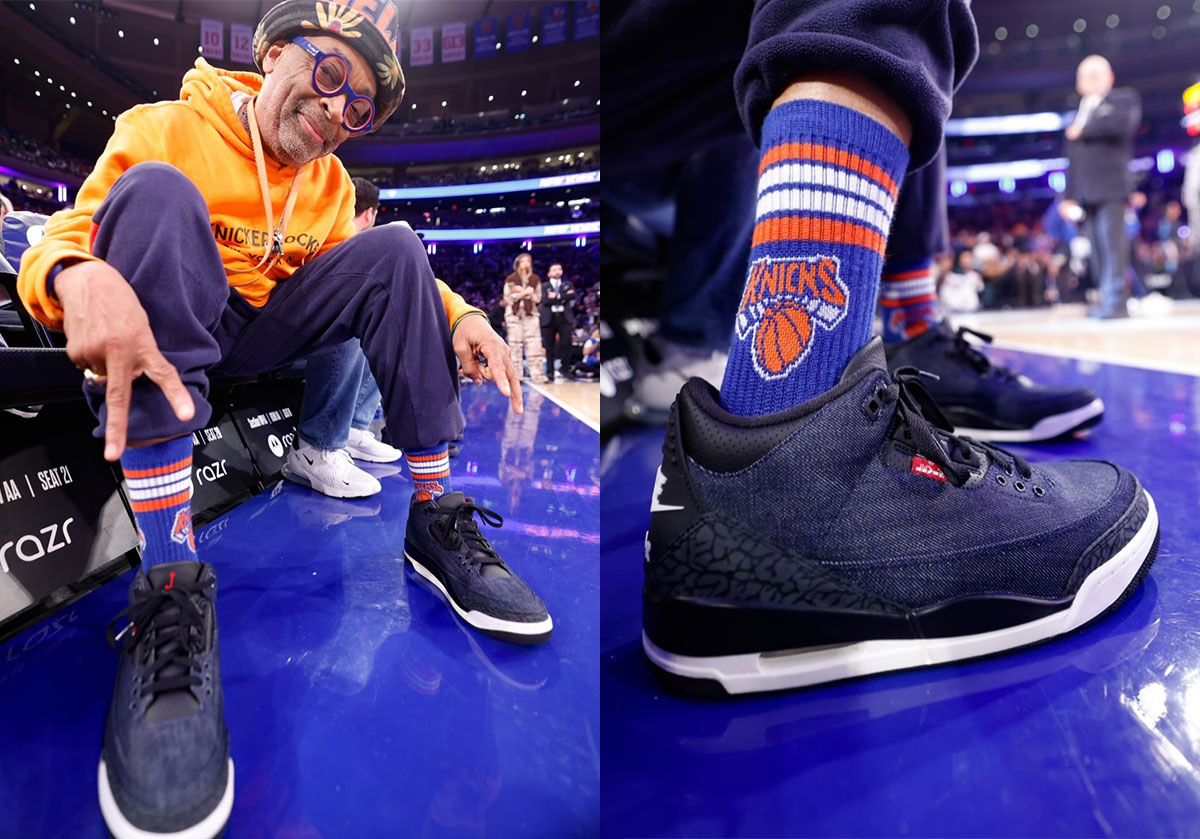 Spike Lee Debuts The Levi’s Air Jordan 3 Ahead Of 2026 Release