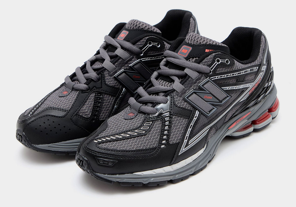 New Balance 1906u Black Red Grey 1