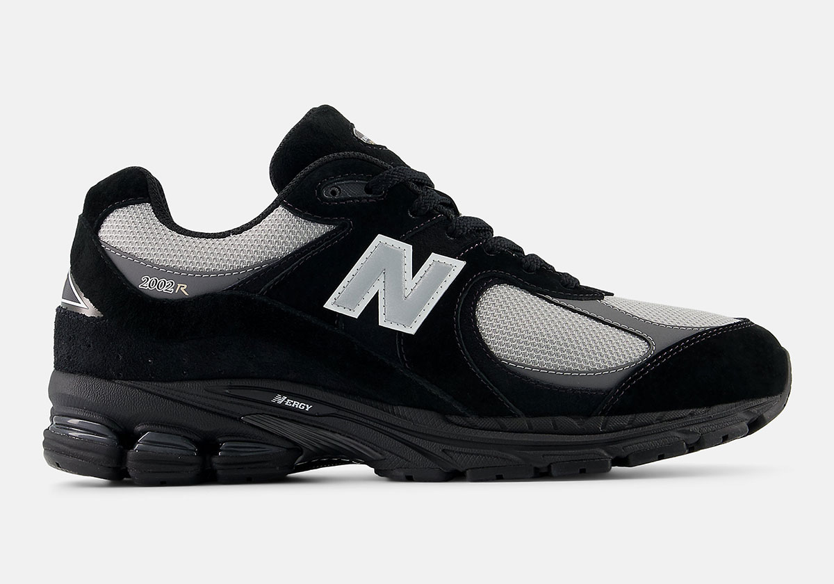 New Balance 2002r Black Silver U2002rq 3