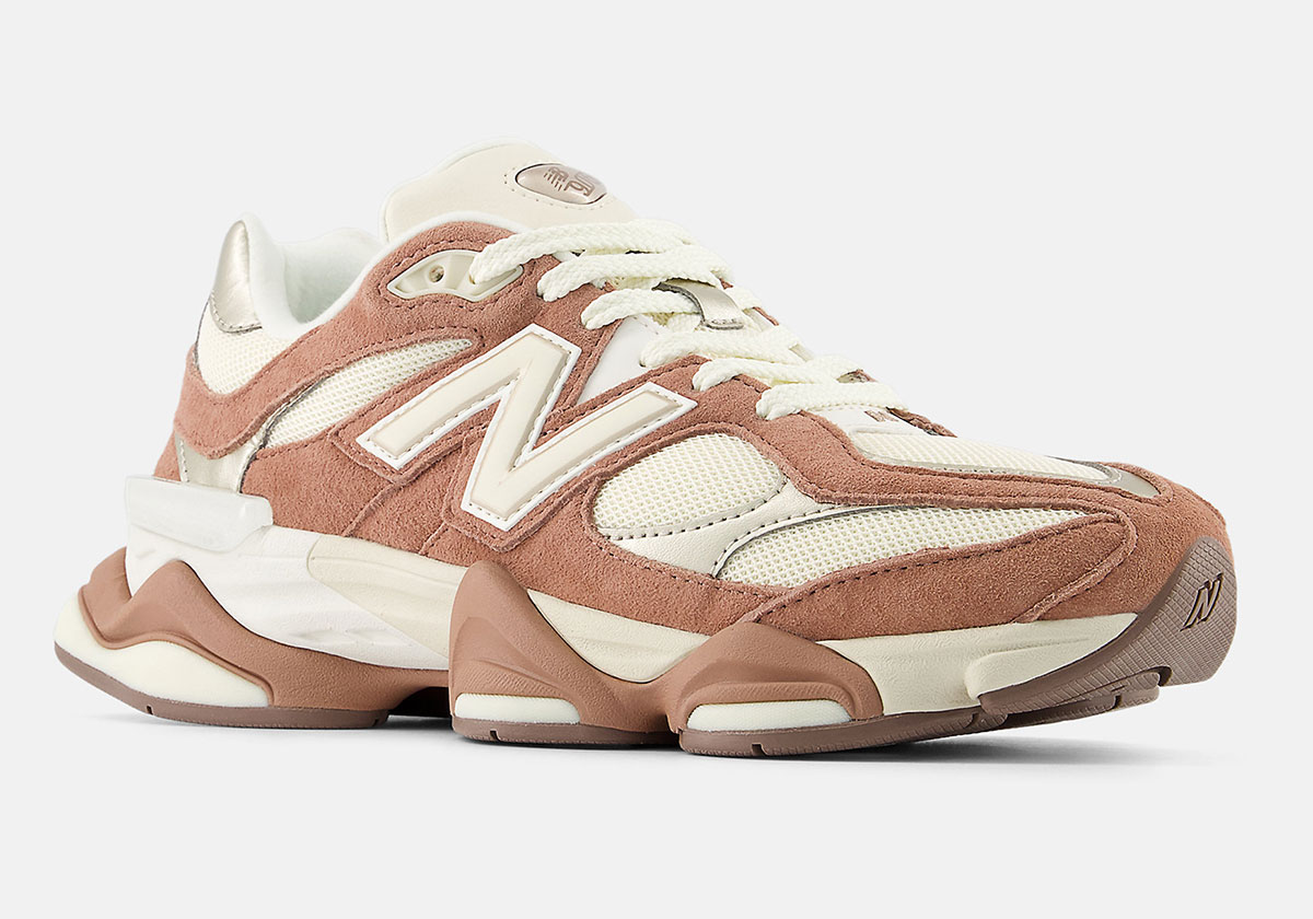 New Balance 9060 Permafrost Light Gold Metallic Sparrow U9060erp 3
