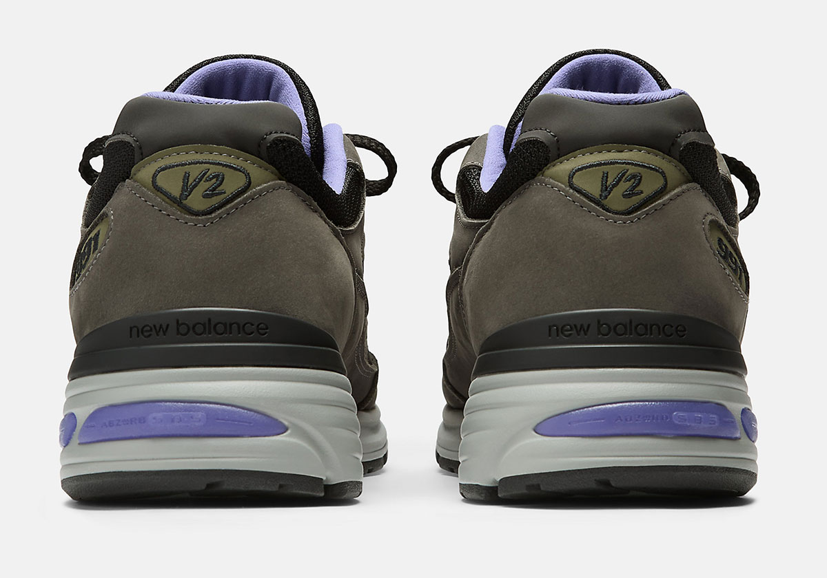 New Balance 991v2 Grey Black Purple U991gp2 1
