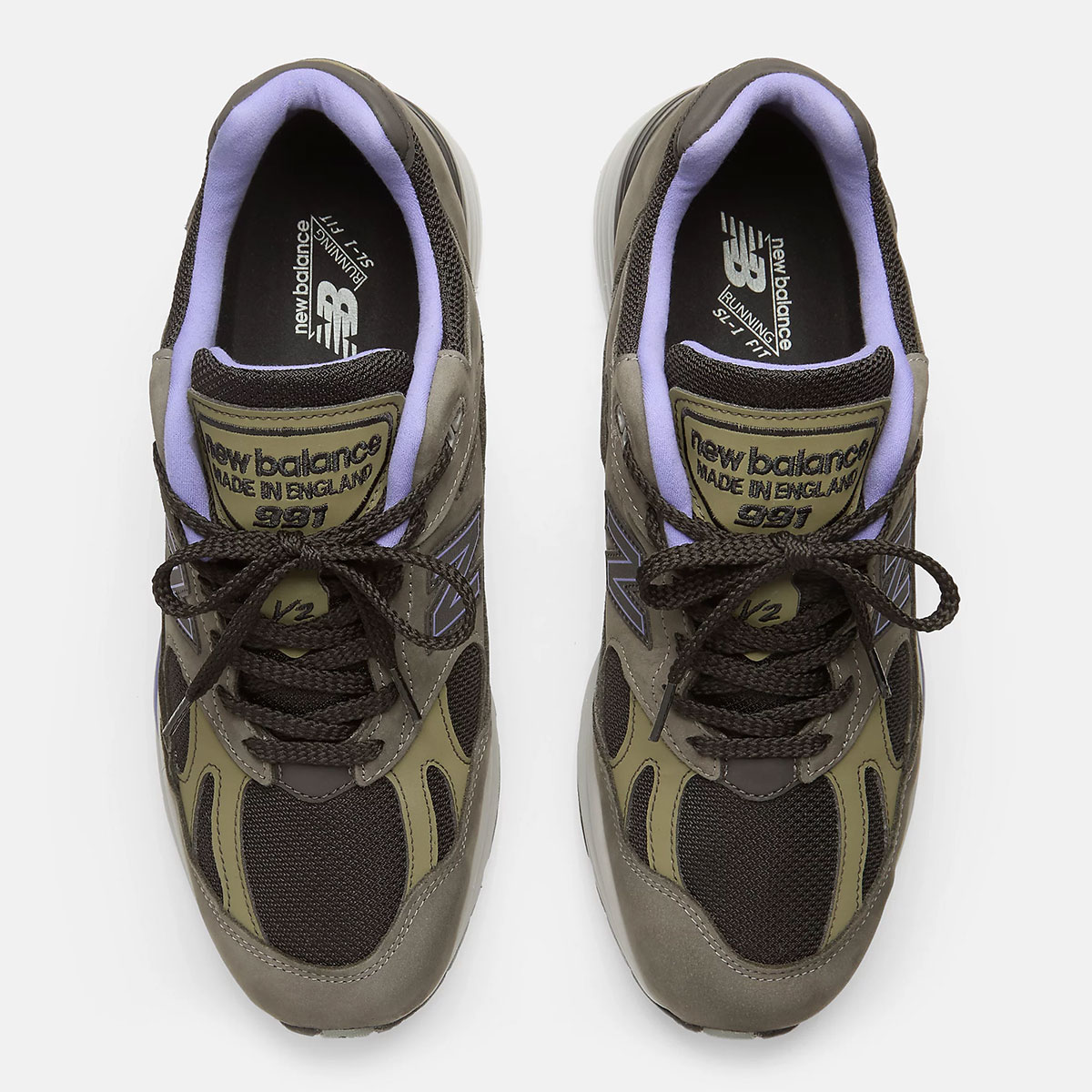 New Balance 991v2 Grey Black Purple U991gp2 6