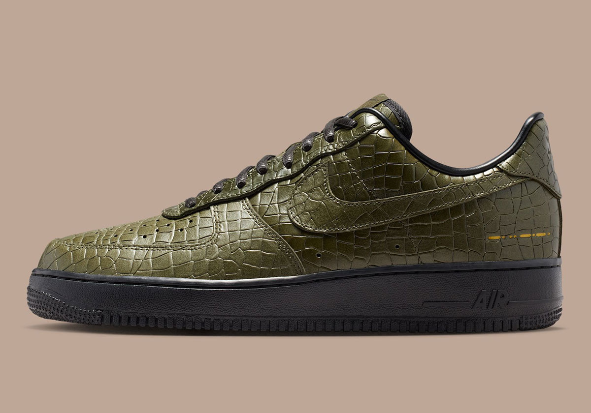 Nike Air Force 1 Low Morse Code Croc Skin Iq3370 325 2