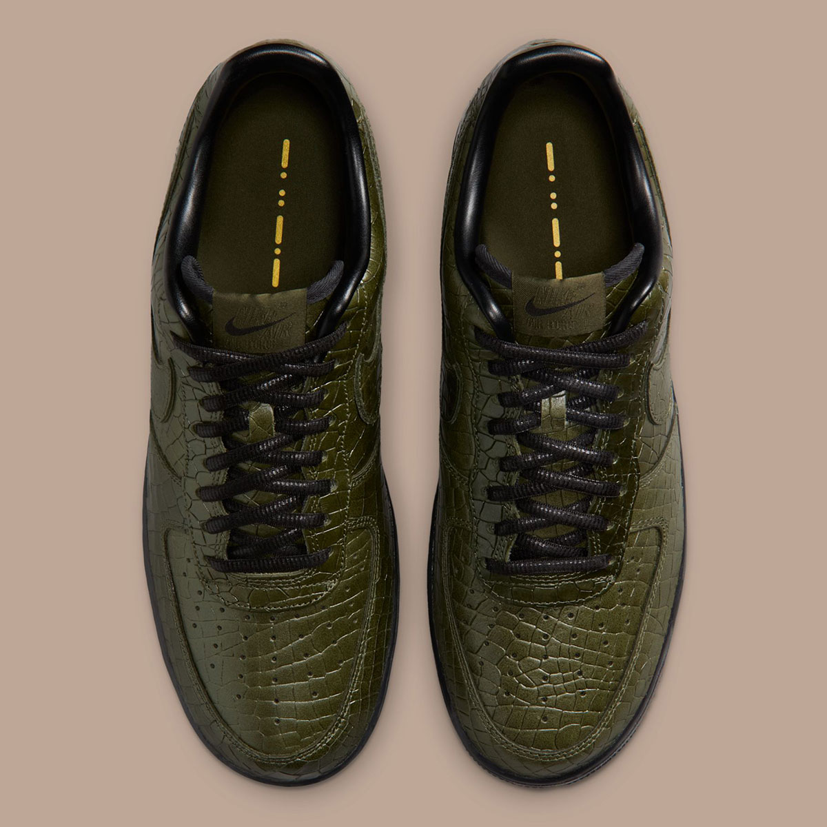 Nike Air Force 1 Low Morse Code Croc Skin Iq3370 325 5