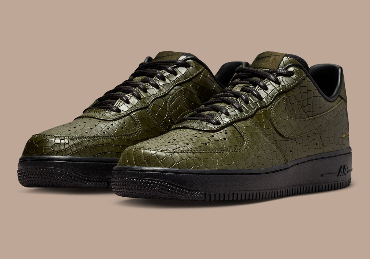 Nike Air Force 1 Low Morse Code Croc Skin Iq3370 325 6