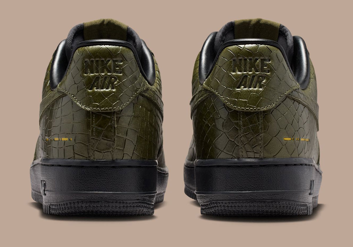 Nike Air Force 1 Low Morse Code Croc Skin Iq3370 325 7