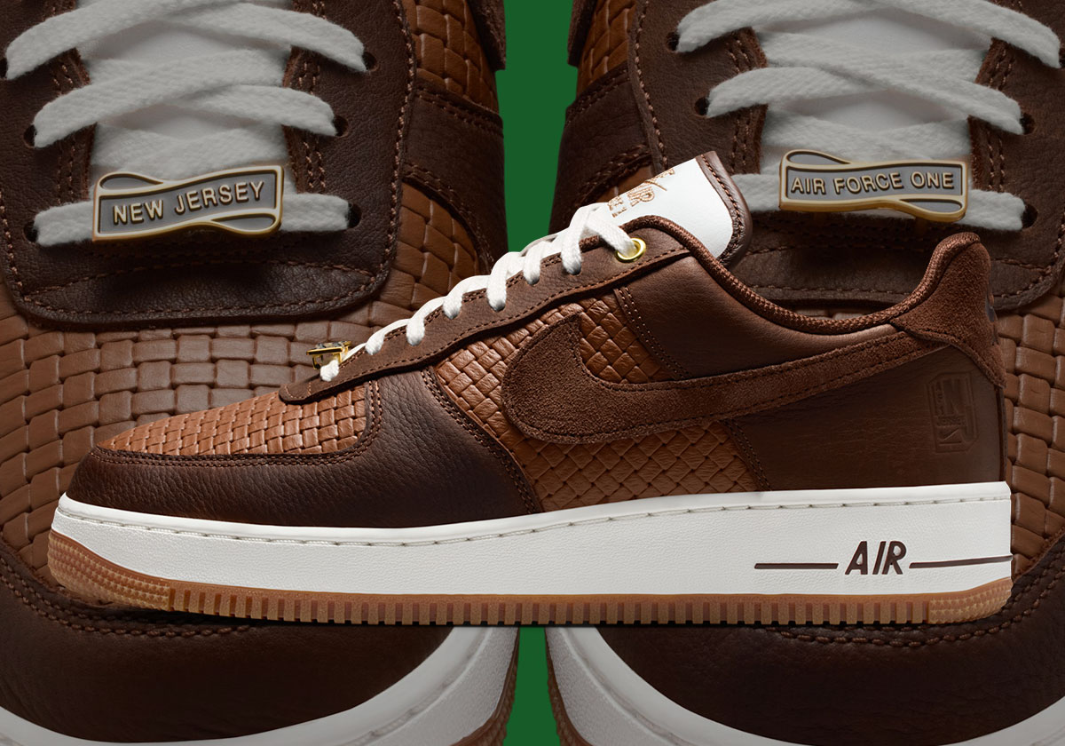 The Nike Air Force 1 Low Pours Out A Woven Ode To New Jersey