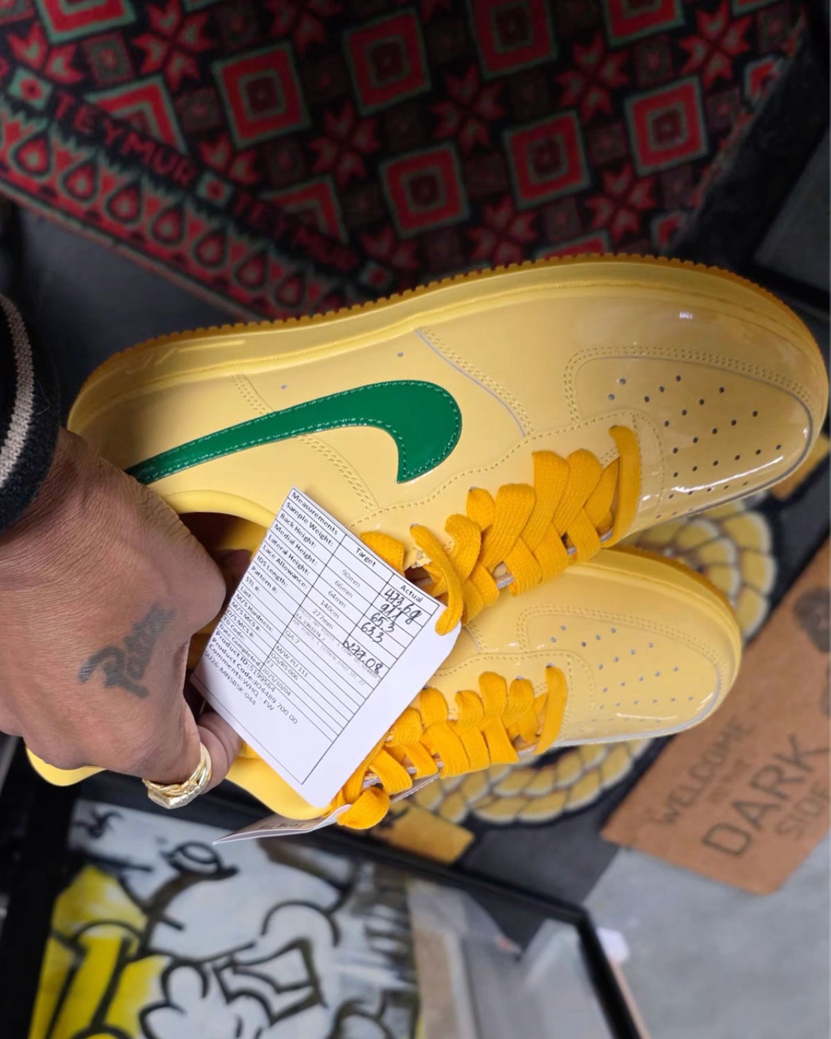 Nike Air Force 1 Low Qs Topaz Gold Pine Green Io4489 700 1