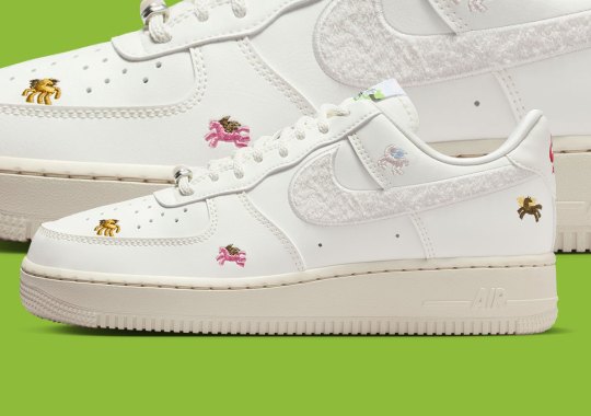Little Ponies Dot The Nike Air Force 1 "Year Of The Horse"