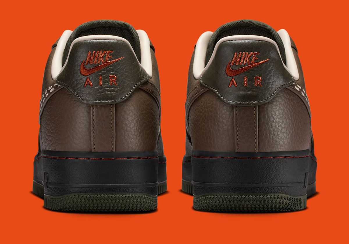 Nike Air Force 1 Sequoia Black Cream Dark Hazel Iq1122 320 6