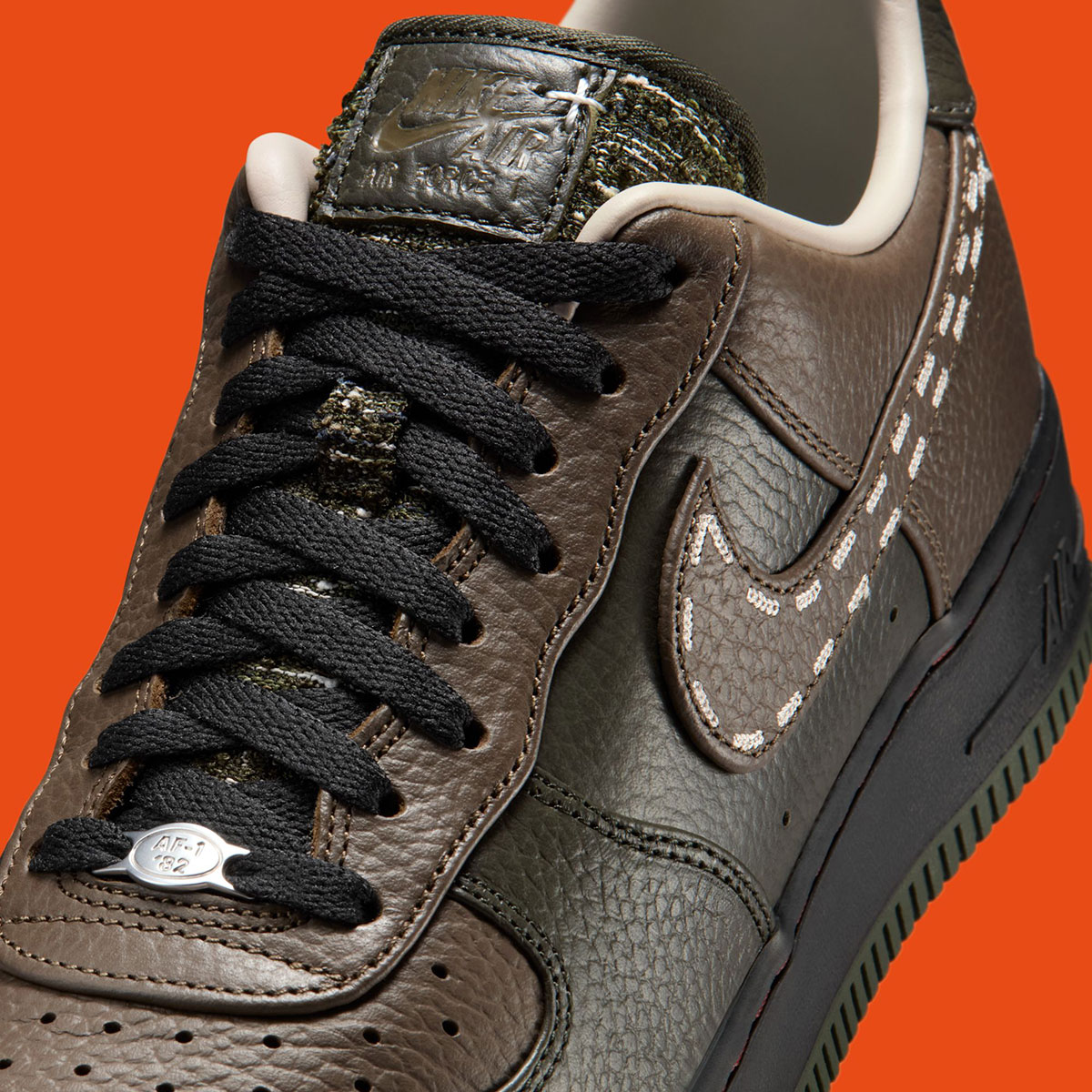 Nike Air Force 1 Sequoia Black Cream Dark Hazel Iq1122 320 7