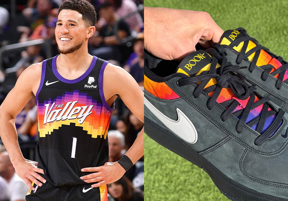 Devin Booker’s Nike Book 1 “The Valley” PE Matches The Suns’ Fan-Favorite Uniforms