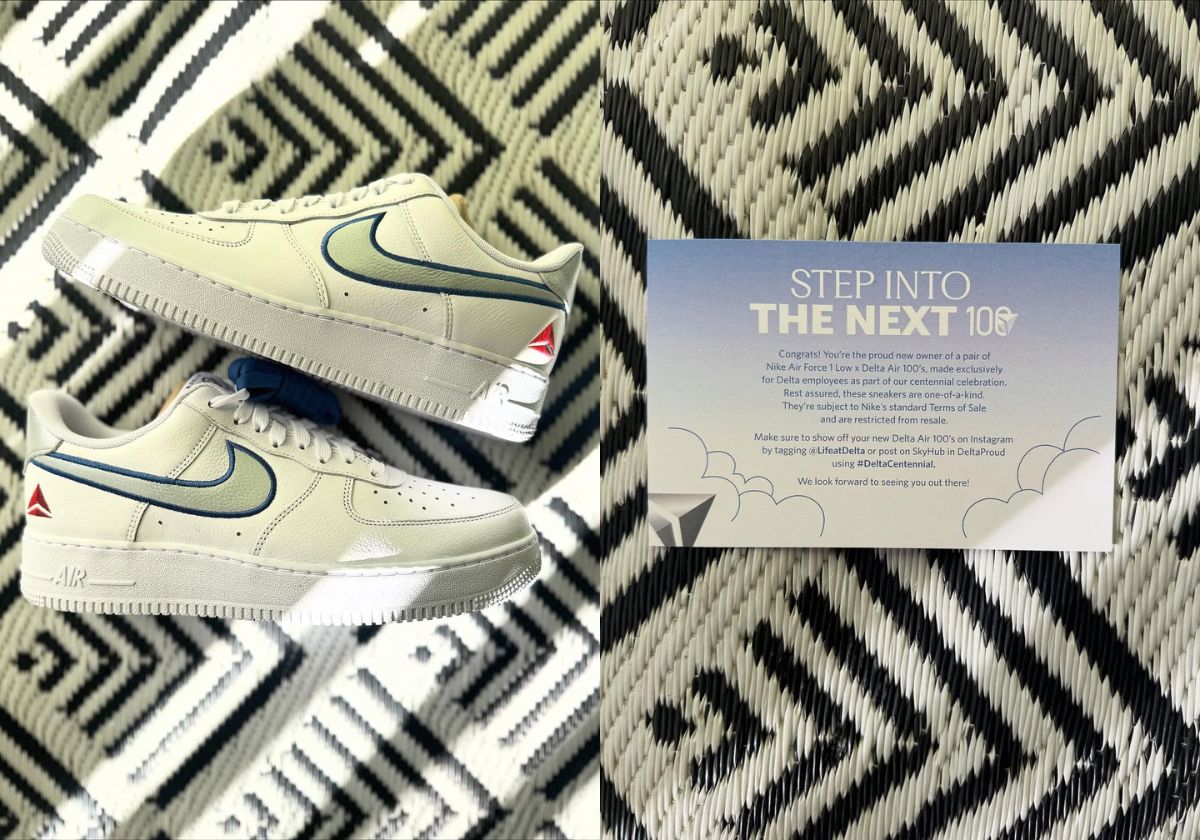 Delta’s Employees-Only Nike Air Force 1 Low Is Finally Landing