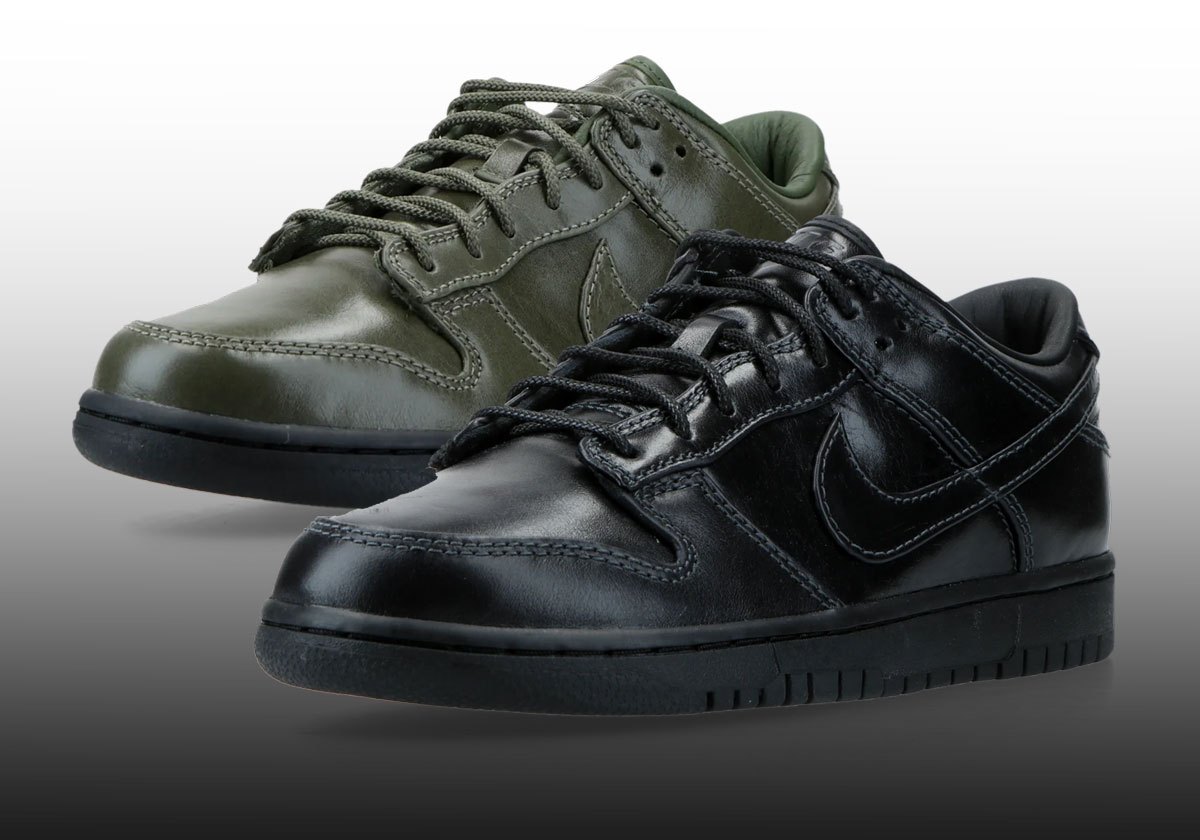 Nike Transforms The Dunk Low Into Leather Dress Shoes