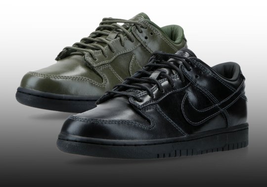 Nike Transforms The Dunk Low Into Leather Dress Shoes