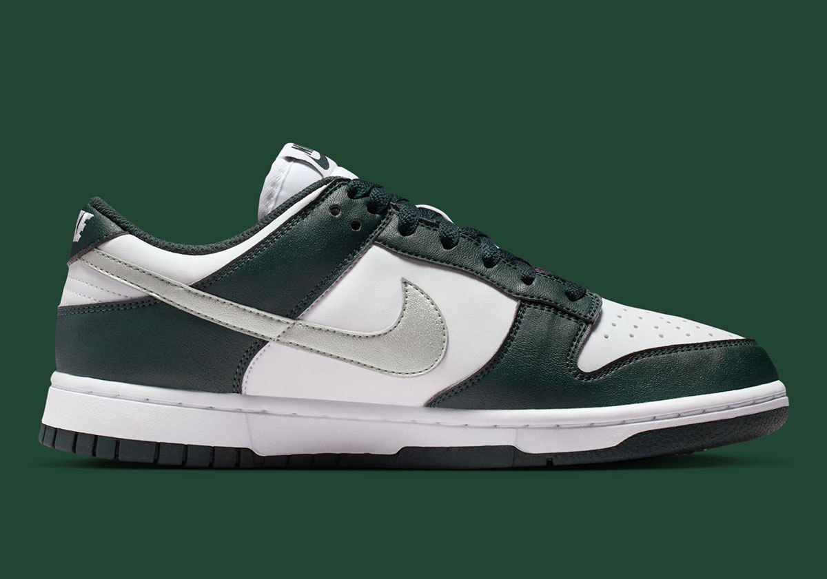 Nike Dunk Low Seaweed White Sail Metallic Silver Io7450 364 3